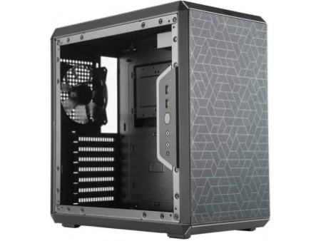 Gabinete Gamer Cooler Master Masterbox Q300P, Mini Tower, Lateral em Acrílico, Black, Sem Fonte, Com 3 Fans, MCB-Q300P-KANN-S02