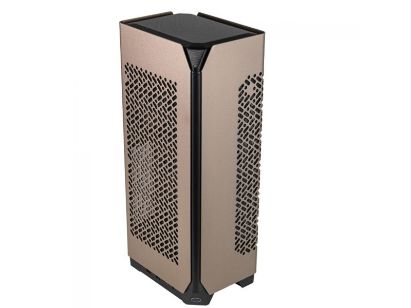 Gabinete Gamer Cooler Master Ncore 100 Max, Mini Tower, Mini ITX, Fonte 850W, Water Cooler 120mm, 1 fan, Cinza, NR100-MNNN85-SL0