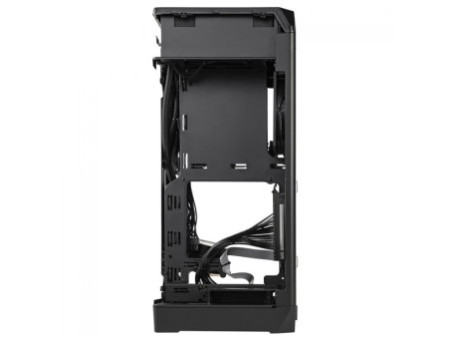 Gabinete Gamer Cooler Master Ncore 100 Max, Mini Tower, Mini ITX, Fonte 850W, Water Cooler 120mm, 1 fan, Cinza, NR100-MNNN85-SL0