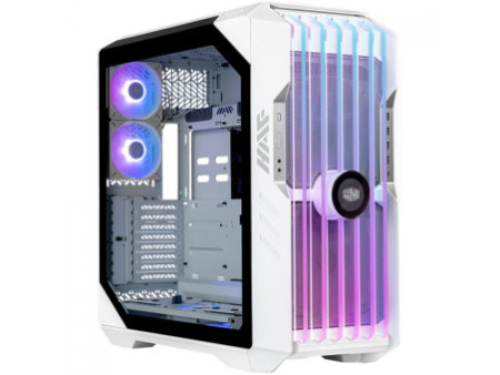 Gabinete Gamer Cooler Master Qube 500 Flatpack Macaron Edition, Modular, Mid-Tower, Vidro Temperado, E-ATX, Sem Fonte, Com 1 Fan