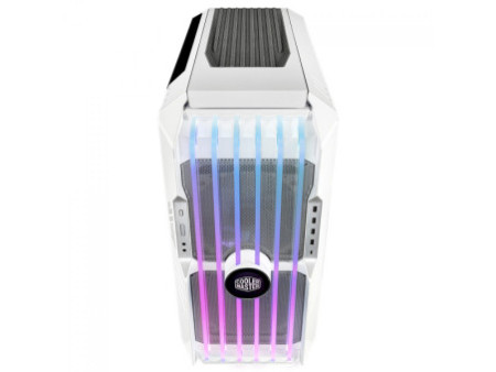 Gabinete Gamer Cooler Master Qube 500 Flatpack Macaron Edition, Modular, Mid-Tower, Vidro Temperado, E-ATX, Sem Fonte, Com 1 Fan