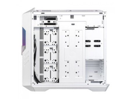 Gabinete Gamer Cooler Master Qube 500 Flatpack Macaron Edition, Modular, Mid-Tower, Vidro Temperado, E-ATX, Sem Fonte, Com 1 Fan