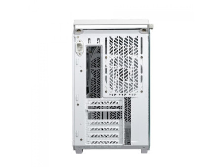 Gabinete Gamer Cooler Master Qube 500 Flatpack, Mid-Tower, Vidro Temperado, E-ATX, Preto, Sem Fonte, Com 1 Fan, Q500-KGNN-S00