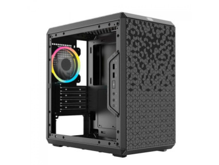 Gabinete Gamer Cooler Master Masterbox 520 Mesh, Vidro Temperado, E-ATX, White, Com 3 Fans ARGB, MB520-WGNN-S00