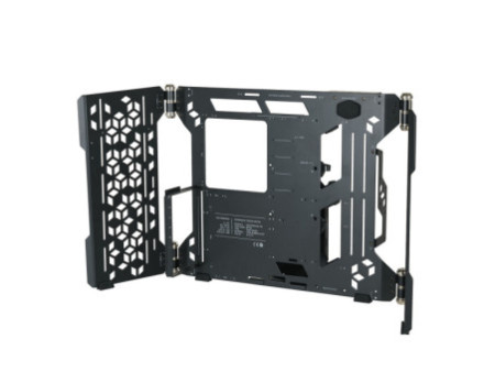 Gabinete Gamer Cooler Master MasterBox NR200, Black, Mini ITX, Sem Fonte, Com 2 Fans, MCB-NR200-KNNN-S00