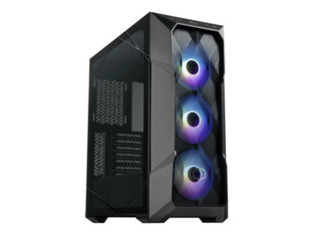 Gabinete Gamer Cooler Master Masterbox TD500 Mesh V2, Mid Tower, ATX, Vidro Temperado, Sem Fonte, Com 3 Fan, ARGB, White, TD500V