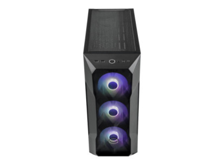 Gabinete Gamer Cooler Master Masterbox TD500 Mesh V2, Mid Tower, ATX, Vidro Temperado, Sem Fonte, Com 3 Fan, ARGB, White, TD500V