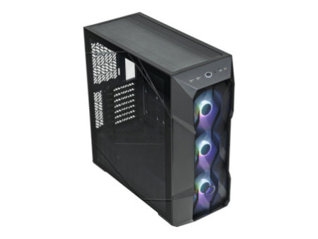 Gabinete Gamer Cooler Master Masterbox TD500 Mesh V2, Mid Tower, ATX, Vidro Temperado, Sem Fonte, Com 3 Fan, ARGB, White, TD500V