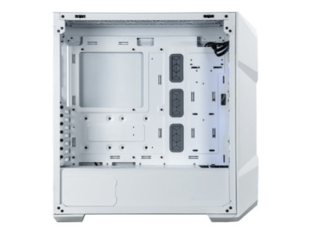 Gabinete Gamer Cooler Master CMP 320L, Mid Tower, Vidro Temperado, ARGB, mATX, Com 1 Fan, Black, CP320-KGNN-S03