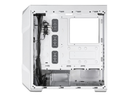 Gabinete Gamer Cooler Master CMP 320L, Mid Tower, Vidro Temperado, ARGB, mATX, Com 1 Fan, Black, CP320-KGNN-S03