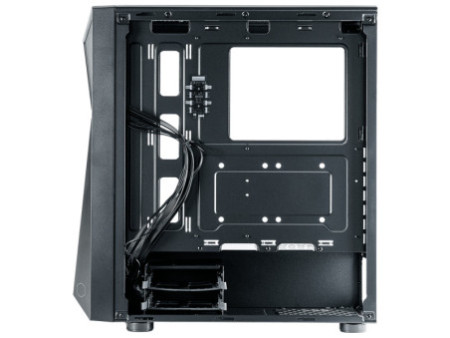 Gabinete Gamer Cooler Master Elite 300 Steel, Mid Tower, Com 1 Fan, Black, Sem Fonte, Com ODD, E300-KN5N-S00