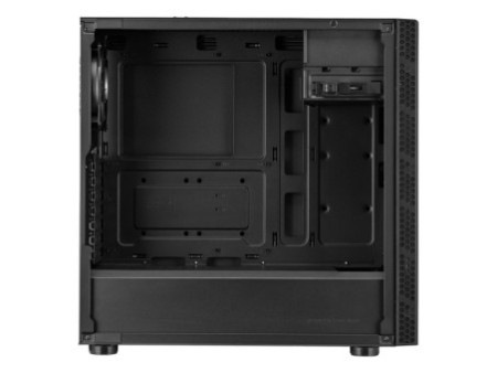 Gabinete Gamer Cooler Master Masterbox MB600L V2 TG, Mid Tower, Black, Sem Fonte, Com 1 Fan, Com ODD, MB600L2-KGNN-S00