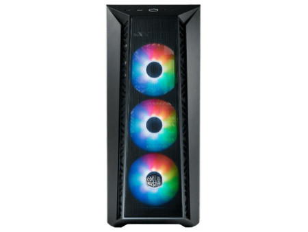 Gabinete Gamer Cooler Master Masterbox 520, Mid Tower, Vidro Temperado, ATX, White, Com 4 Fans, ARGB, MB520-WGNN-S01
