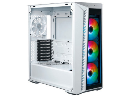 Gabinete Gamer Cooler Master Masterbox 520, Mid Tower, Vidro Temperado, ATX, Black, Com 4 Fans, ARGB, MB520-KGNN-S01