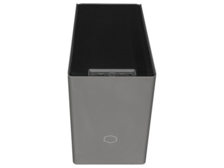 Gabinete Gamer Cooler Master MasterBox NR200P, White, Mini ITX, Vidro Temperado, Sem Fonte, Com 2 Fans, MCB-NR200P-WGNN-S00