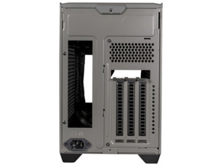 Gabinete Gamer Cooler Master MasterBox NR200P, White, Mini ITX, Vidro Temperado, Sem Fonte, Com 2 Fans, MCB-NR200P-WGNN-S00