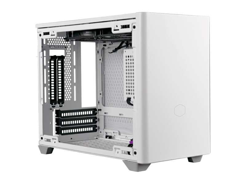 Gabinete Gamer Cooler Master MasterBox NR200P, Black, Mini ITX, Vidro Temperado, Sem Fonte, Com 2 Fans, MCB-NR200P-KGNN-S00