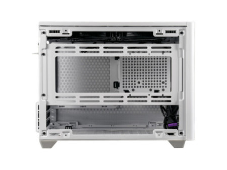 Gabinete Gamer Cooler Master MasterBox NR200P, Black, Mini ITX, Vidro Temperado, Sem Fonte, Com 2 Fans, MCB-NR200P-KGNN-S00