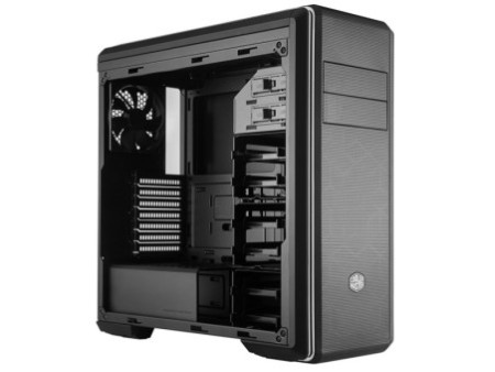 Gabinete Gamer Cooler Master Silencio S600 Steel, Mid Tower, Black, Sem Fonte, Com 2 Fans, MCS-S600-KN5N-S00