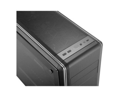 Gabinete Gamer Cooler Master Silencio S600 Steel, Mid Tower, Black, Sem Fonte, Com 2 Fans, MCS-S600-KN5N-S00