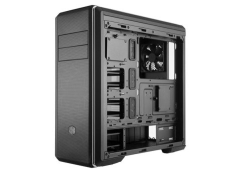 Gabinete Gamer Cooler Master Silencio S600 Steel, Mid Tower, Black, Sem Fonte, Com 2 Fans, MCS-S600-KN5N-S00