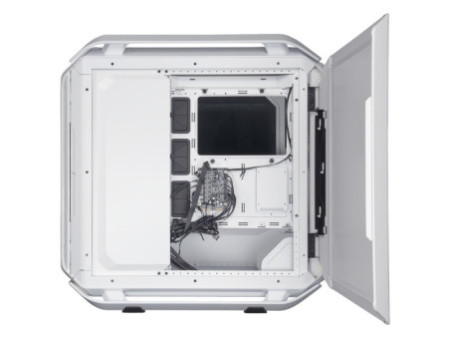 Gabinete Gamer Cooler Master Masterbox 520 Mesh Sakura Limited Edition, Mid Tower, Vidro Temperado, E-ATX, White, Com 3 Fans ARG