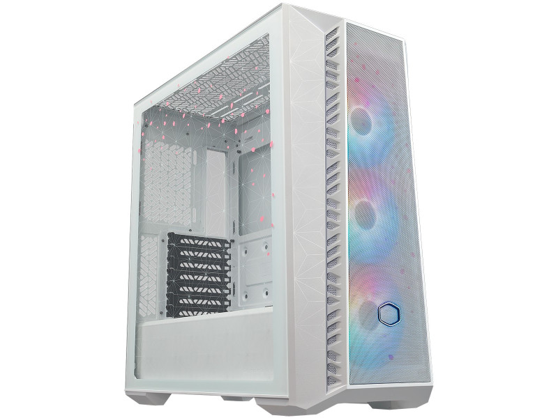 Gabinete Gamer Cooler Master MasterBox 500, Mid Tower, Vidro Temperado, Black, Sem Fonte, Com 2 Fans, MB500-KGNN-S00 Gabinete Gamer Cooler Master MasterBox 500, Mid Tower, Vidro Temperado, Black, Sem Fonte, Com 2 Fans, MB500-KGNN-S00