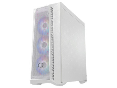 Gabinete Gamer Cooler Master MasterBox 500, Mid Tower, Vidro Temperado, Black, Sem Fonte, Com 2 Fans, MB500-KGNN-S00
