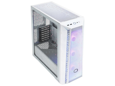 Gabinete Gamer Cooler Master MasterBox 500, Mid Tower, Vidro Temperado, Black, Sem Fonte, Com 2 Fans, MB500-KGNN-S00