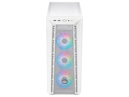 Gabinete Gamer Cooler Master MasterBox 500, Mid Tower, Vidro Temperado, Black, Sem Fonte, Com 2 Fans, MB500-KGNN-S00