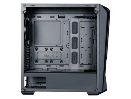 Gabinete Gamer Cooler Master Elite 110, Mini ITX, Sem Fonte, Com 1 Fan, Black, RC-110-KKN2