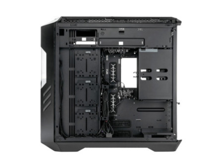 Gabinete Cooler Master Elite 500, Mid Tower, Black, ATX, Sem Fonte, Com 1 Fan, E500-KNNN-S00