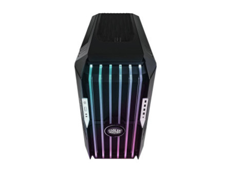 Gabinete Cooler Master Elite 500, Mid Tower, Black, ATX, Sem Fonte, Com 1 Fan, E500-KNNN-S00