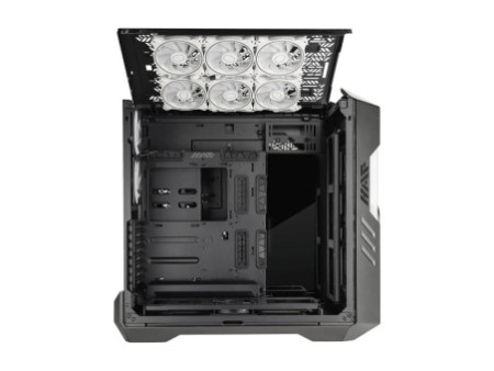 Gabinete Cooler Master Elite 500, Mid Tower, Black, ATX, Sem Fonte, Com 1 Fan, E500-KNNN-S00