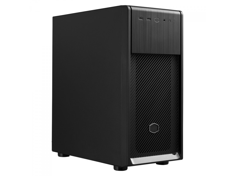 Gabinete Cooler Master Elite 500, Mid Tower, Vidro Temperado, Black, ATX, Sem Fonte, Com 1 Fan, E500-KGNN-S00