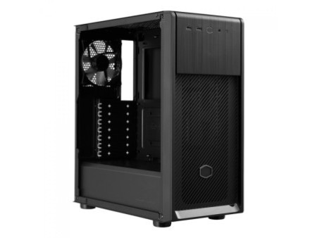 Gabinete Gamer Cooler Master CMP 510, Mid Tower, RGB, Vidro Temperado, Black, Sem Fonte, Com 3 Fans, CP510-KGNN-S00