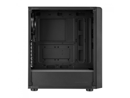 Gabinete Gamer Cooler Master CMP 510, Mid Tower, RGB, Vidro Temperado, Black, Sem Fonte, Com 3 Fans, CP510-KGNN-S00