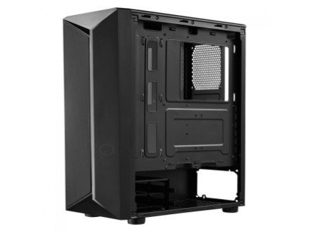 Gabinete Gamer Cooler Master CMP 510, Mid Tower, RGB, Vidro Temperado, Black, Sem Fonte, Com 3 Fans, CP510-KGNN-S02