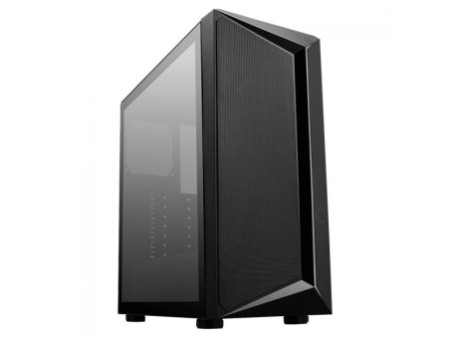 Gabinete Gamer Cooler Master CMP 510, Mid Tower, RGB, Vidro Temperado, Black, Sem Fonte, Com 3 Fans, CP510-KGNN-S02