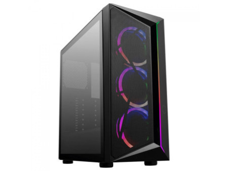 Gabinete Gamer Cooler Master Masterbox TD300 Mesh, Mid Tower, Vidro Temperado, White, Sem Fonte, Com 2 Fans, TD300-WGNN-S00
