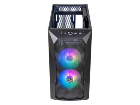 Gabinete Gamer Cooler Master HAF 500, Mid Tower, Vidro Temperado, Black, Sem Fonte, Com 4 Fans, H500-KGNN-S00