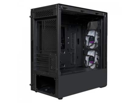 Gabinete Gamer Cooler Master HAF 500, Mid Tower, Vidro Temperado, Black, Sem Fonte, Com 4 Fans, H500-KGNN-S00