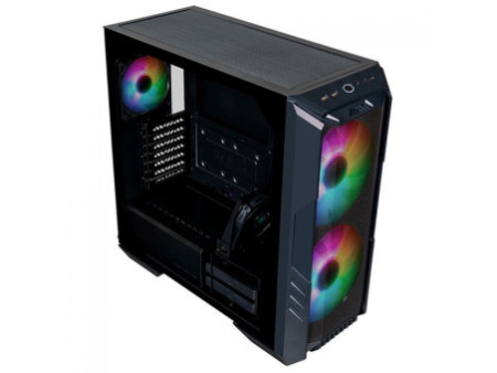 Gabinete Gamer Cooler Master HAF 500, Mid Tower, Vidro Temperado, White, Sem Fonte, Com 4 Fans, H500-WGNN-S00