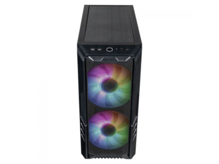 Gabinete Gamer Cooler Master HAF 500, Mid Tower, Vidro Temperado, White, Sem Fonte, Com 4 Fans, H500-WGNN-S00