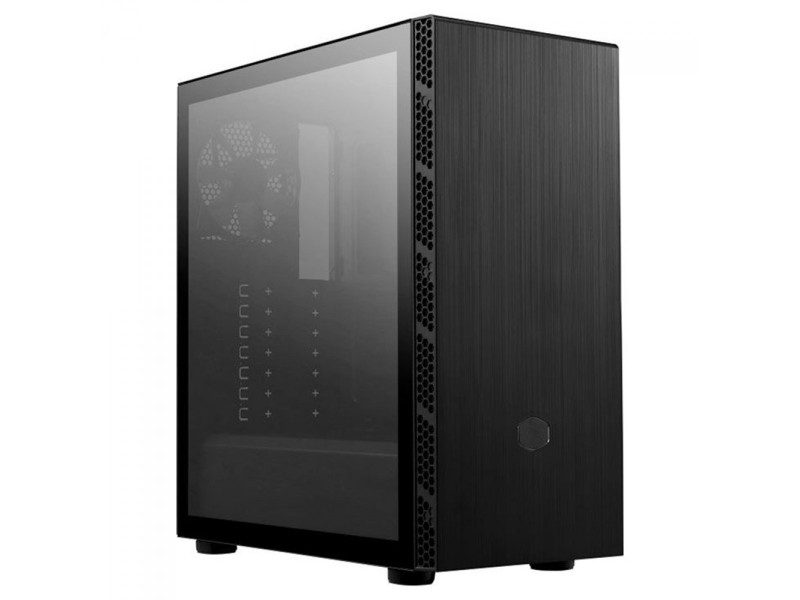 Gabinete Gamer Cooler Master MB320L ARGB, Mini Tower, ARGB, Vidro Temperado, Black, Com 2 Fans, Sem Fonte, MCB-B320L-KGNN-S02