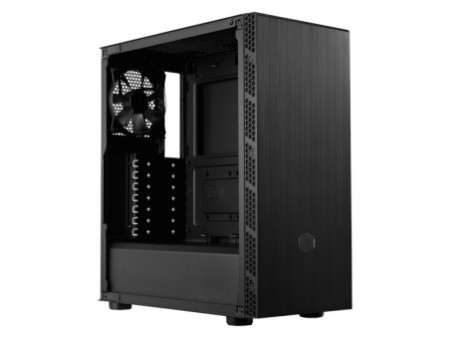 Gabinete Gamer Cooler Master MB320L ARGB, Mini Tower, ARGB, Vidro Temperado, Black, Com 2 Fans, Sem Fonte, MCB-B320L-KGNN-S02