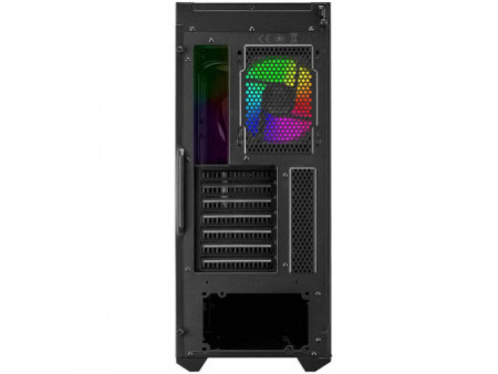 Gabinete Cooler Master Elite 500, Mid Tower, Vidro Temperado, Black, ATX, Sem Fonte, Com 1 Fan, Com ODD, E500-KG5N-S00