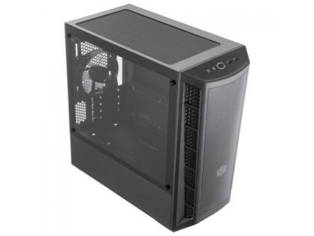 Gabinete Gamer Cooler Master Masterbox MB400L, Mini Tower, Black, MCB-B400L-KG5N-S00, Com ODD, Sem Fonte, Com 1 Fan