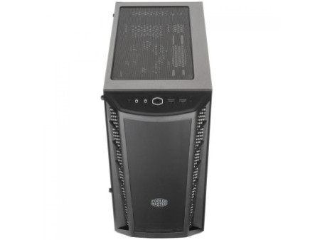 Gabinete Gamer Cooler Master Masterbox MB400L, Mini Tower, Black, MCB-B400L-KG5N-S00, Com ODD, Sem Fonte, Com 1 Fan