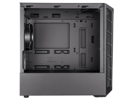 Gabinete Gamer Cooler Master Masterbox MB400L, Mini Tower, Black, MCB-B400L-KG5N-S00, Com ODD, Sem Fonte, Com 1 Fan